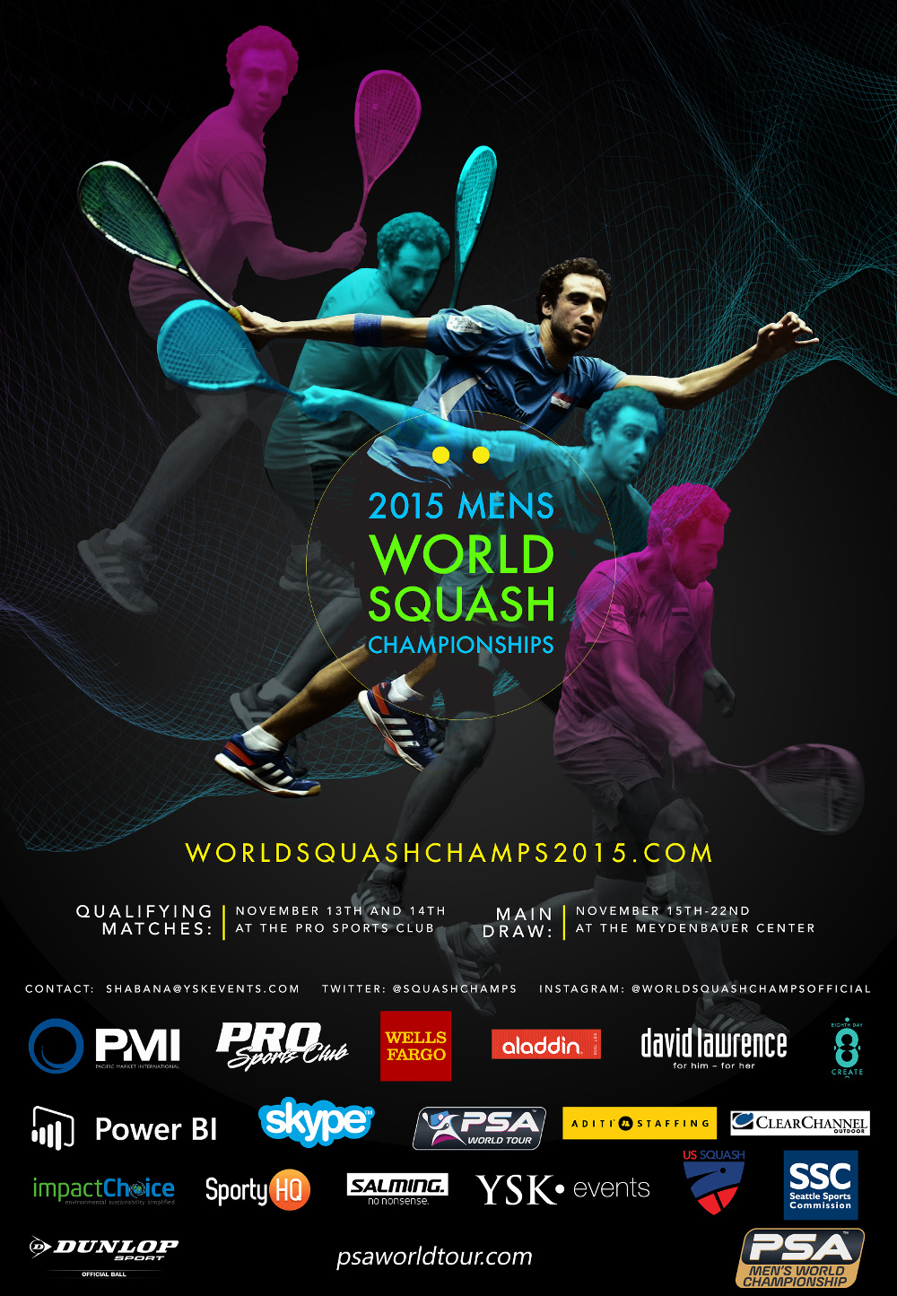 PSA Mens World Squash Championship 2015