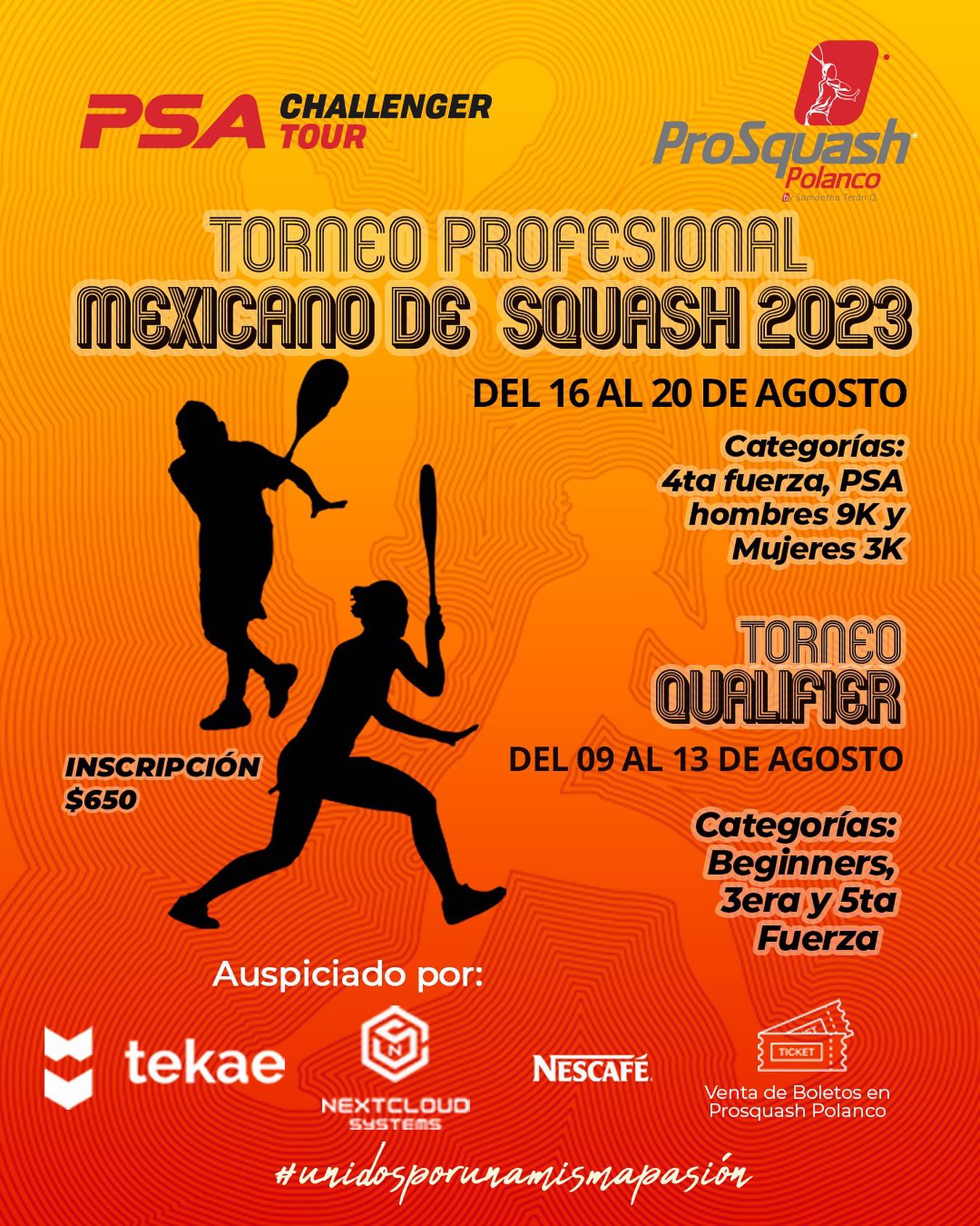 PSA Torneo Profesional Mexicano de Squash 2023