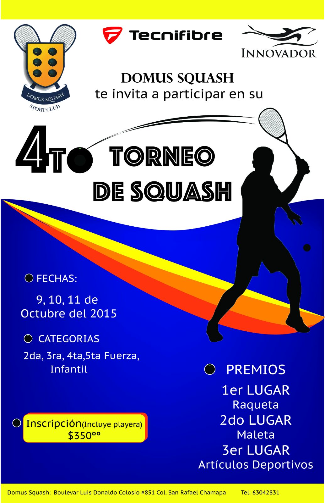 4to Torneo de Squash - Domus Squash 